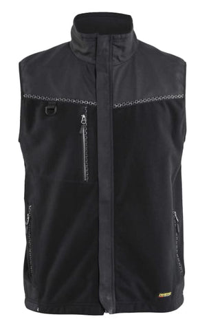 Blaklader windproof fleece work vest with cordura reinforcement -3855