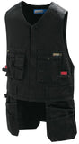 Blaklader work tool waistcoat with belt and multiple pockets - 3105 1860