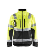 Blaklader workwear high visibility 3 layer softshell jacket - class 2 reflective - 4900