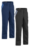 Blaklader workwear industry trousers with multiple pockets - 100% cotton twill (1404 1210)