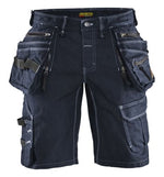 Blaklader x1992 craftsman stretch work shorts with cordura denim - functional and durable workwear