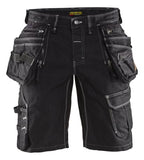 Blaklader x1992 craftsman stretch work shorts with cordura denim - functional and durable workwear