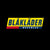 Blåkläder workwear company logo featuring yellow text with red and blue accent stripes.