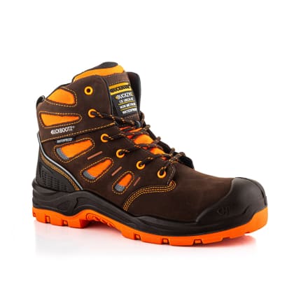 Buckboot high visibility metal free waterproof safety boot - bvis2