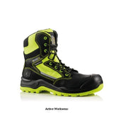 Buckler bvis1 hi vis composite waterproof safety lace/zip work boot