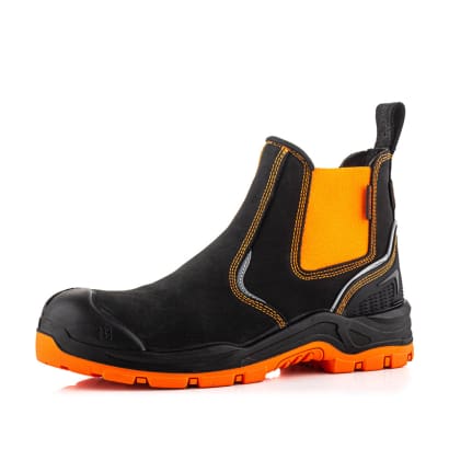 Buckler BVIZ3 BuckzViz black and hi-vis orange metal free safety dealer boot