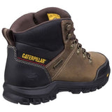 Cat framework brown waterproof safety boot st s3 safety boot brown