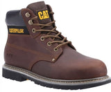 Cat powerplant s3 goodyear welted safety boot steel toe and midsole