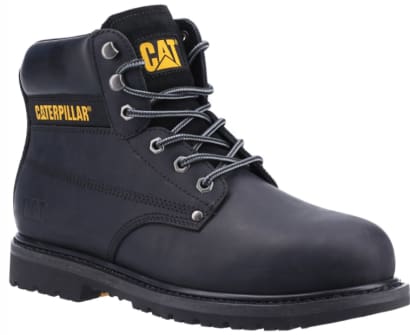 Cat powerplant s3 goodyear welted safety boot steel toe and midsole