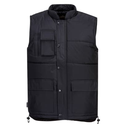 Classic showerproof bodywarmer/gilet padded portwest s415