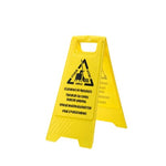 Cleaning in progress sign - hv22