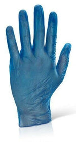 Click vinyl pre powdered disposable gloves (pack of 1000) - vdg