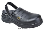 Composite lite esd microfibre perforated composite safety clog sb- fc03 shoes portwest active-workwear