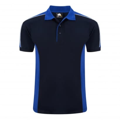 Contrast avocet uniform polo shirt with piping -1188