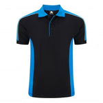 Contrast avocet uniform polo shirt with piping -1188