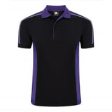 Contrast avocet uniform polo shirt with piping -1188