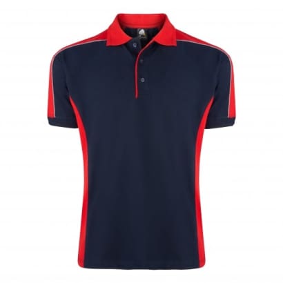 Contrast avocet uniform polo shirt with piping -1188