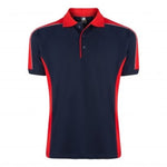 Contrast avocet uniform polo shirt with piping -1188