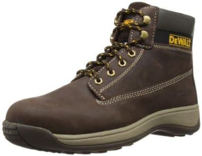 Dewalt apprentice brown sb steel toe safety work boots sizes 6-12