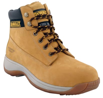 Dewalt apprentice honey steel toe safety boots for all