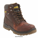 Dewalt brown waterproof steel toe safety hiker boot with midsole - titanium