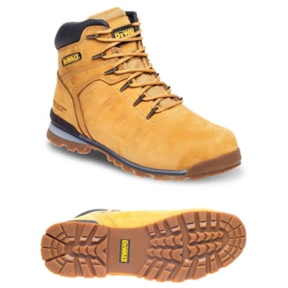 Dewalt carlisle wheat nubuck safety boot with steel toe cap work boots