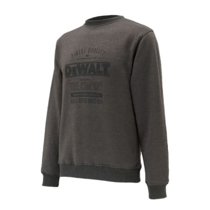 Dewalt crew neck sweatshirt with dewalt logo - delaware