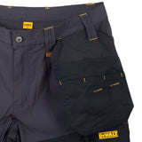 Dewalt hamden lightweight ripstop holster pocket mens grey work shorts