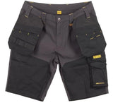 Dewalt hamden lightweight ripstop holster pocket mens grey work shorts