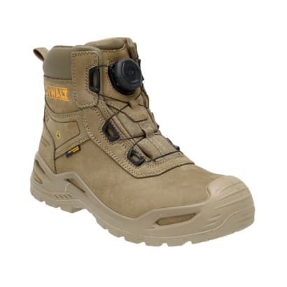 Dewalt lander boa fastening composite safety boot with scuff cap sizes 6-12-stone