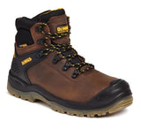 Dewalt newark brown waterproof safety hiking boot s3