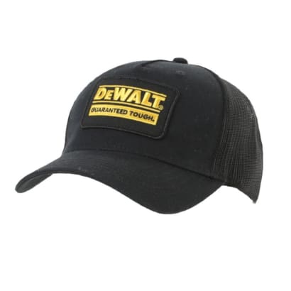 Dewalt oakdale baseball cap with mesh rear quarter