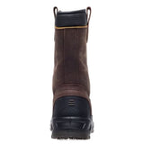 Dewalt s3 waterproof composite lightweight safety rigger boot-millington brown nubuck leather non-metallic boots dewalt