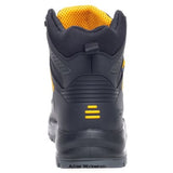 Dewalt Douglas S3 Black Waterproof Safety Boot Steel Toe and Midsole - Douglas Boots Dewalt Active-Workwear Black leather waterproof safety boot with steel toe cap and steel midsole protection. Waterproof & breathable inner membrane lining. PU/Rubber outsole heat resistant to 300 degrees c. Comfort PU insole.