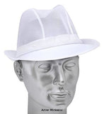 Click Smart Nylon Mesh White Trilby - Tw - Catering & Hospitality - clickworkwear