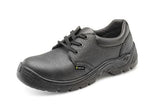 Dual density cheap safety shoe steel toe with midsole black s1p -beeswift cddsms
