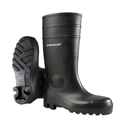 Dunlop protomaster safety wellington boot black - 142pp