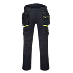 Dx4 fashion fit stetch work trousers detachable-holster-pockets- portwest dx440