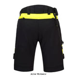 Dx444 stretch work shorts with detachable holster pockets - portwest