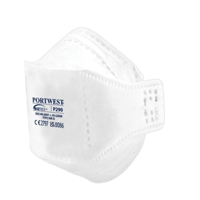 Eagle ffp2 dolomite fold flat respirator-pack of 20 masks p290