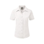 Edinburgh short sleeve blouse with smart grade fit