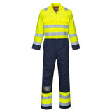 Flame retardant hi vis anti-static bizflame pro coverall