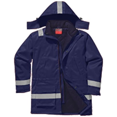 Flame retardent winter padded jacket - fr59 workwear jackets & fleeces active-workwear