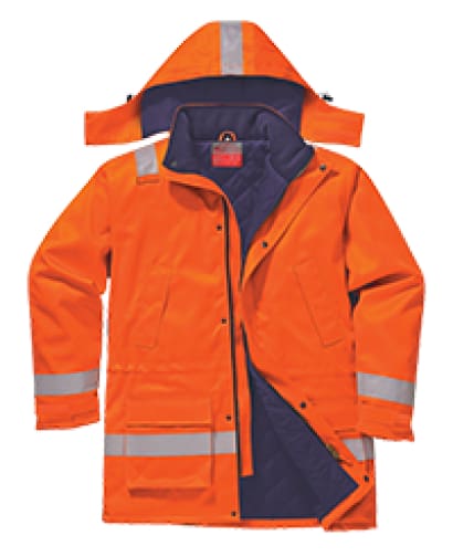 Flame retardent winter padded jacket - fr59 workwear jackets & fleeces active-workwear