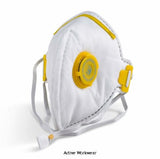 Fold flat p3 dust mask with valve - bbffp3v respiratory active-workwear