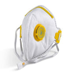 Fold flat p3 dust mask with valve (pack of 20) - beeswift bbffp3v