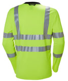 Helly hansen addvis long sleeve hi viz stretch tee shirt -79093