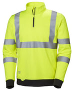 Helly hansen addvis stretch hi vis half zip sweatshirt-79096