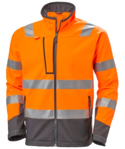 Helly hansen alna 2.0 hi vis softshell jacket-74095