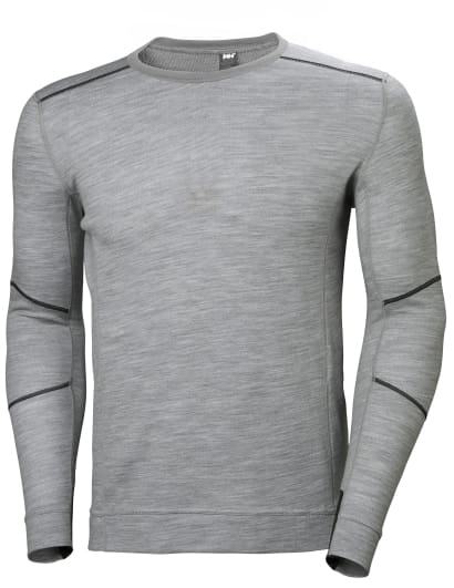 Helly hansen hh lifa merino baselayer thermal crewneck long sleeved - 75106 underwear & thermals active-workwear